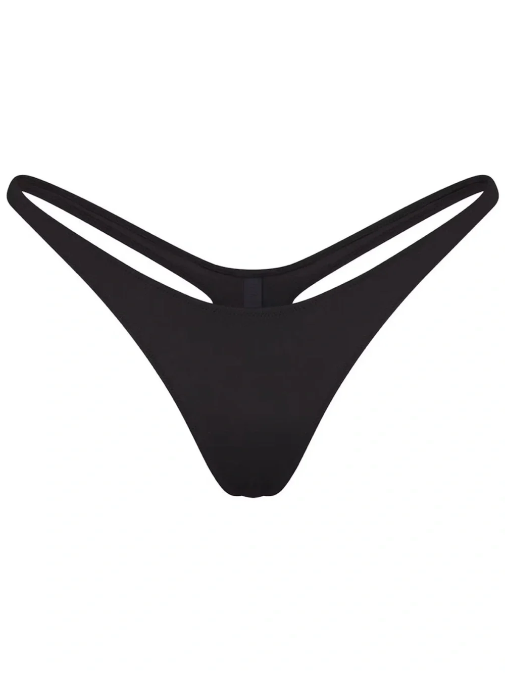 Skims Swim Thong Onyx Size Small